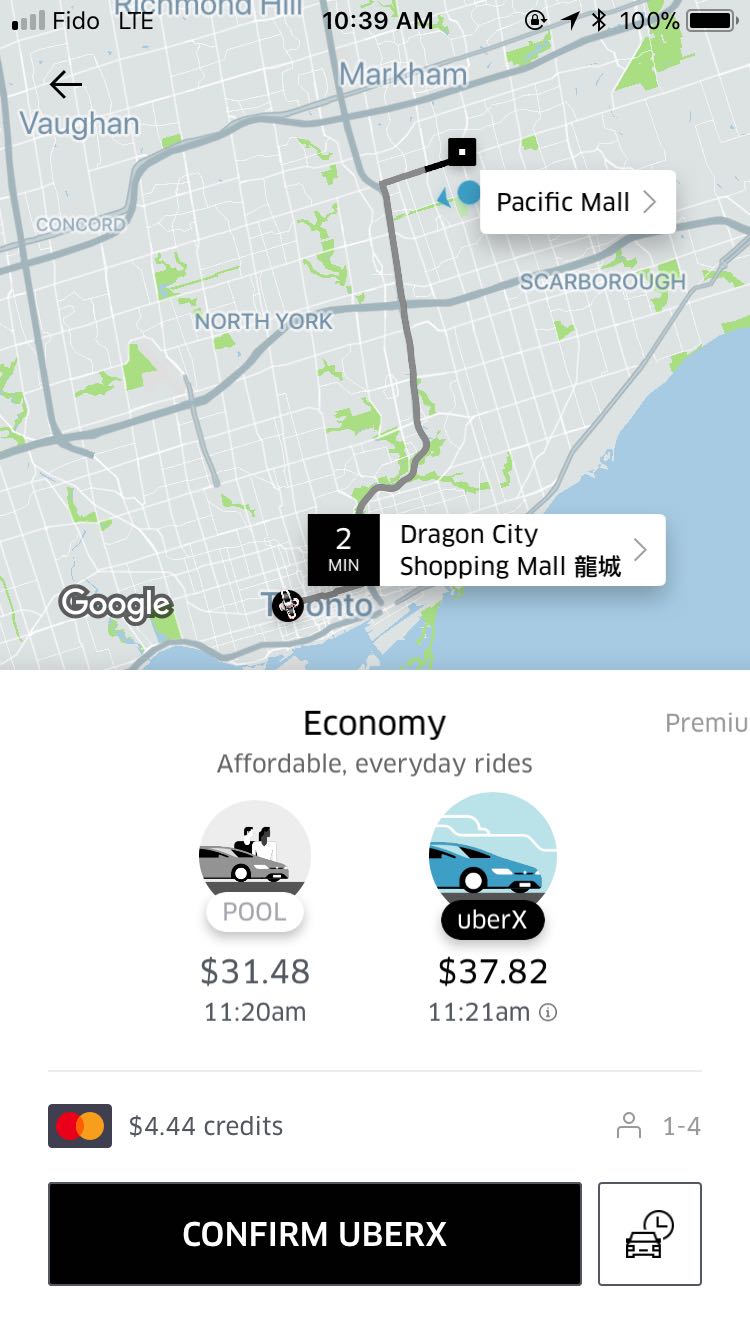 Uber vs Lyft - 欢乐灌水- 谈天说地- 多伦多华人社区- 约克论坛